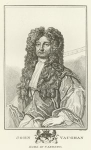 ジョンヴォーン、カーベリー伯爵 作： Godfrey Kneller
